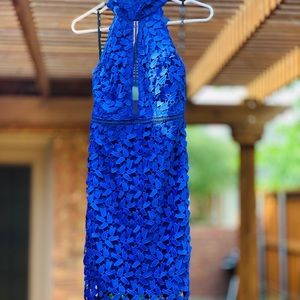 Bardot Gemma Dress NWT Small Cobalt Blue